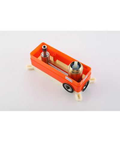 Robinet, mitigeur encastrable rond design doré, LB-M811015GY