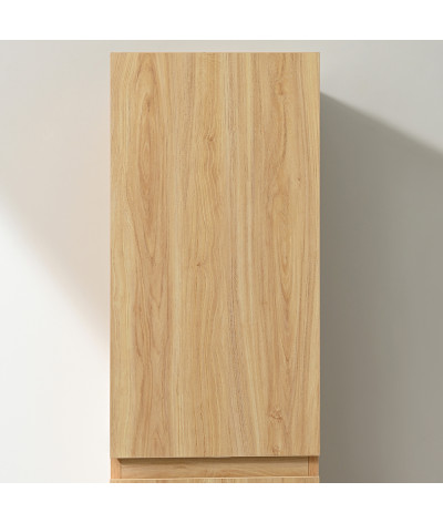 Colonne salle de bain chêne clair LB-C120-12C