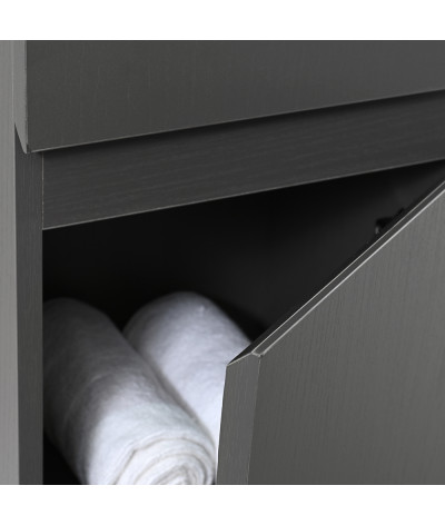 Colonne salle de bain gris LB-C120G