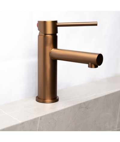 Robinet, mitigeur rond design cuivré, LB-M8158RGY