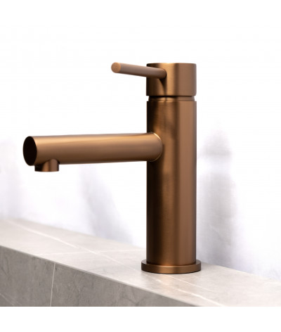 Robinet, mitigeur rond design cuivré, LB-M8158RGY