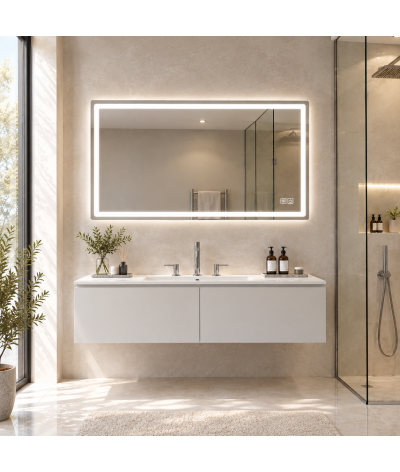 Miroir salle de bain LED rectangulaire LB-6000