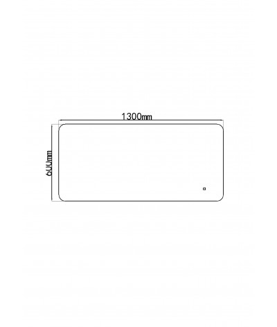 Miroir salle de bain LED rectangulaire LB-85070