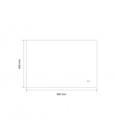 Miroir salle de bain LED avec anti buée et LED 3 couleurs LB-85070A