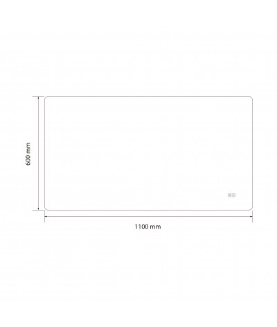 Miroir salle de bain LED avec anti buée et LED 3 couleurs LB-85070A